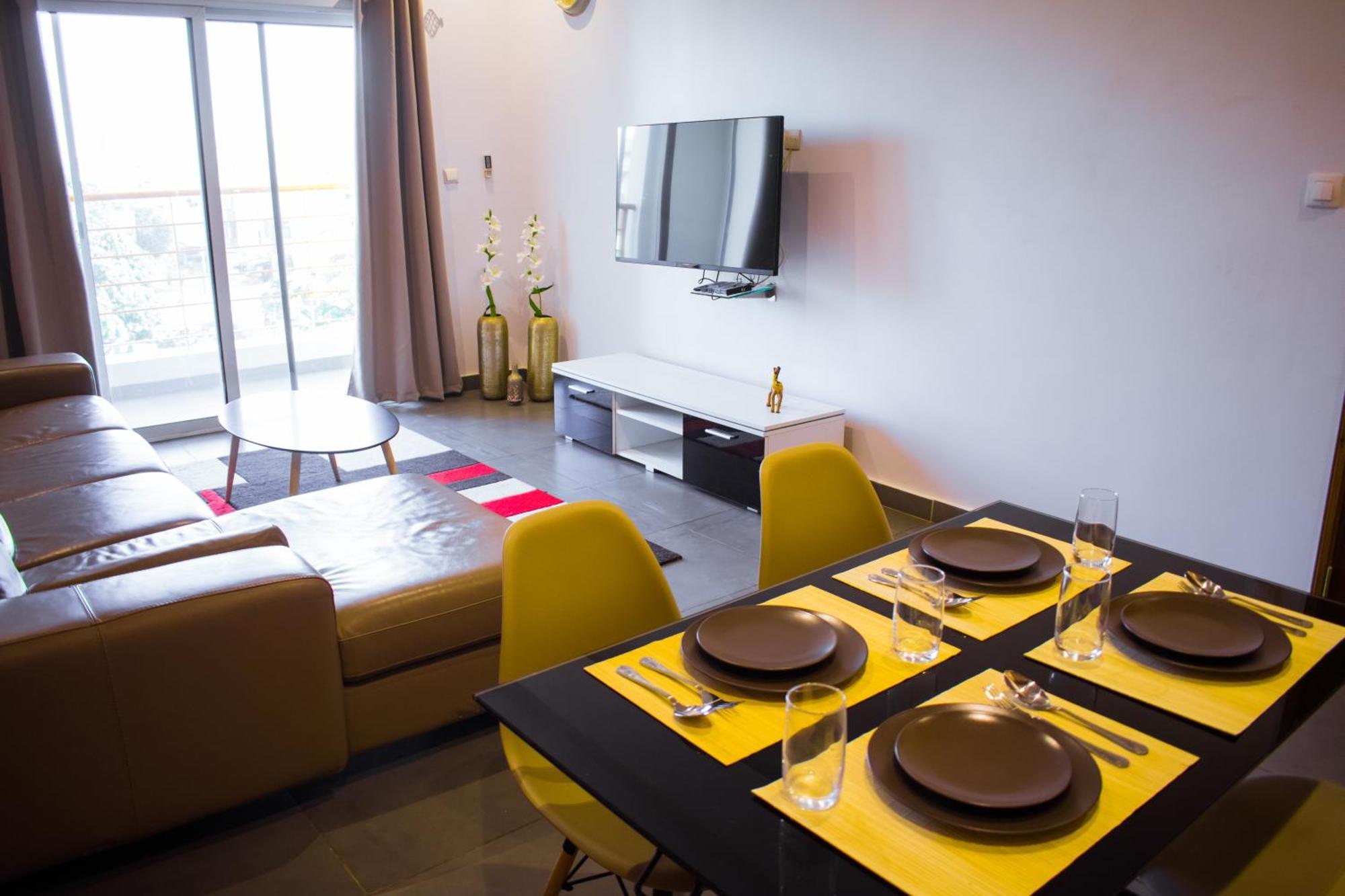 Le First Concept Apartment Dakar Bagian luar foto